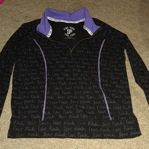 Pink yoga Victory secrets top